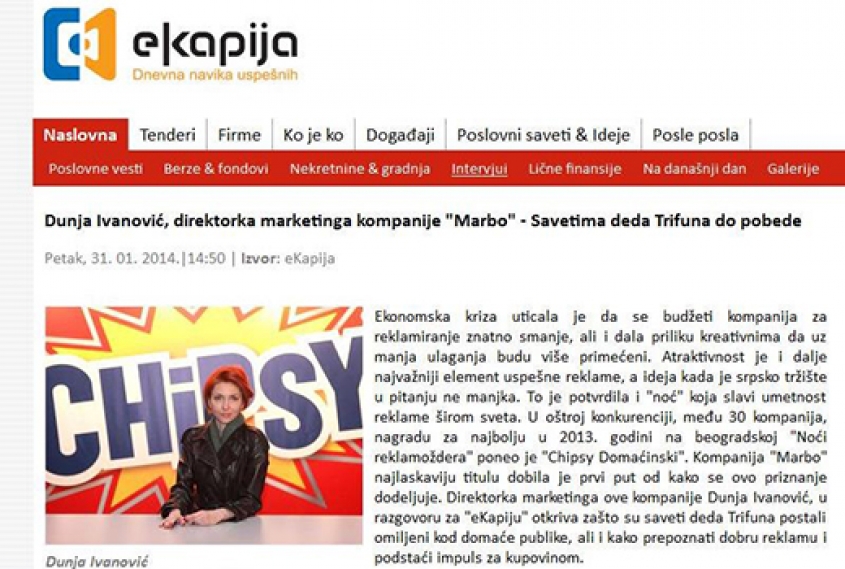 Naš klijent za portal eKapija