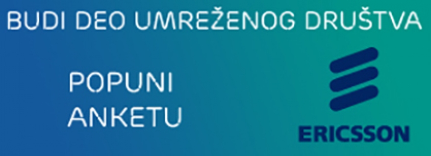 Ericsson Srbija sprovodi istraživanje “Umreženo društvo”