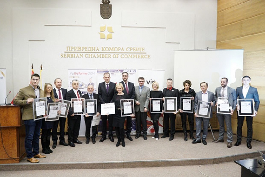 Uručena priznanja Vip BizPartner 2014