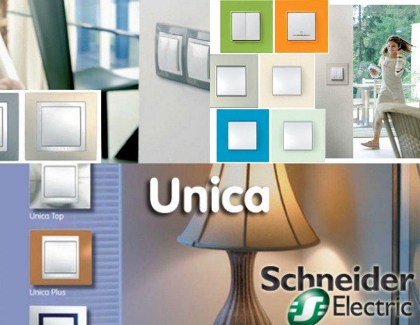 Schneider Electric Unica besprekorna ponuda elektrogalanterije