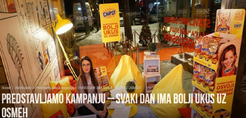 „Svaki dan ima bolji ukus uz osmeh“ na sajtu Društva Srbije za odnose sa javnošću (DSOJ)