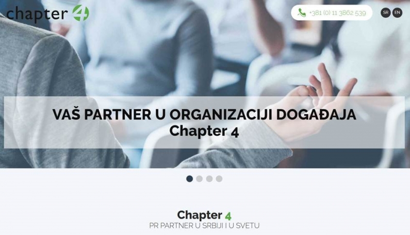 Chapter 4 Events – inovativna platforma za organizaciju događaja