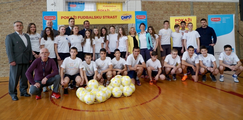 Marbo Product i Dejan Stanković uručili prvu Donaciju lopti 