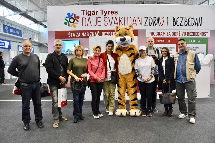 Tigar Tyres: Sinergija zdravlja, bezbednosti I humanosti 