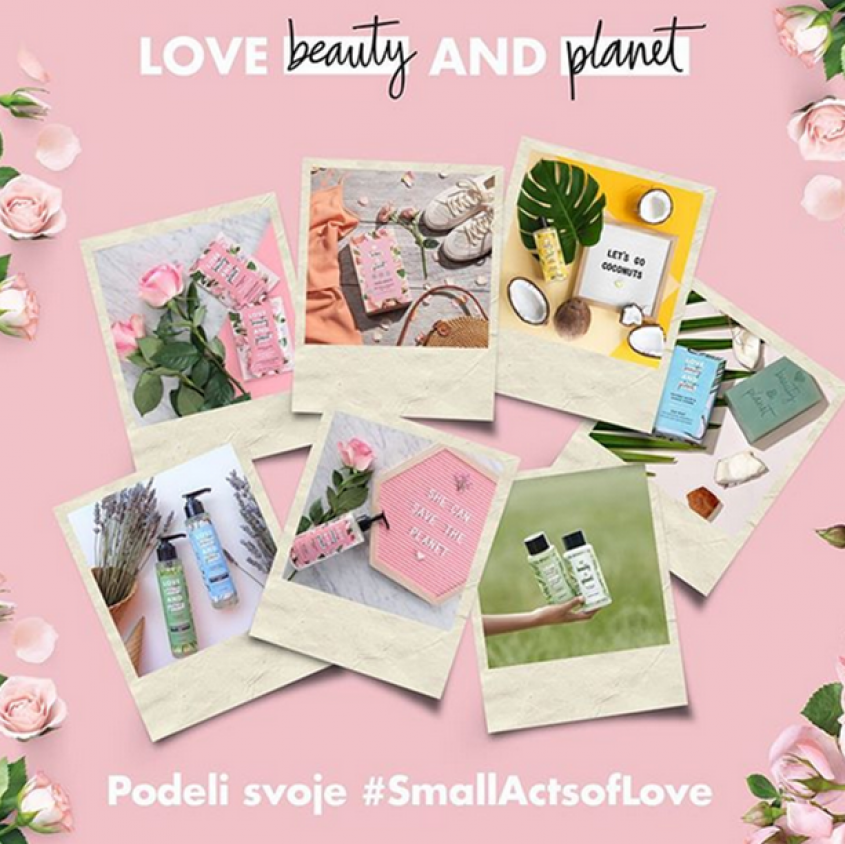 Priključite se #SmallActsofLove pokretu i osvojite Love Beauty and Planet proizvode