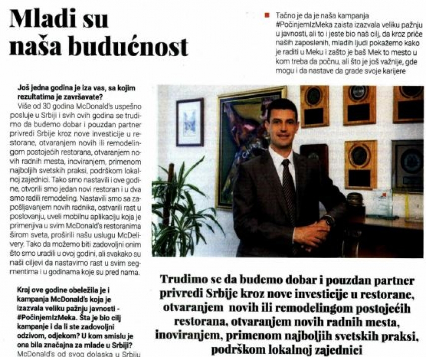 Naš klijent u medijima