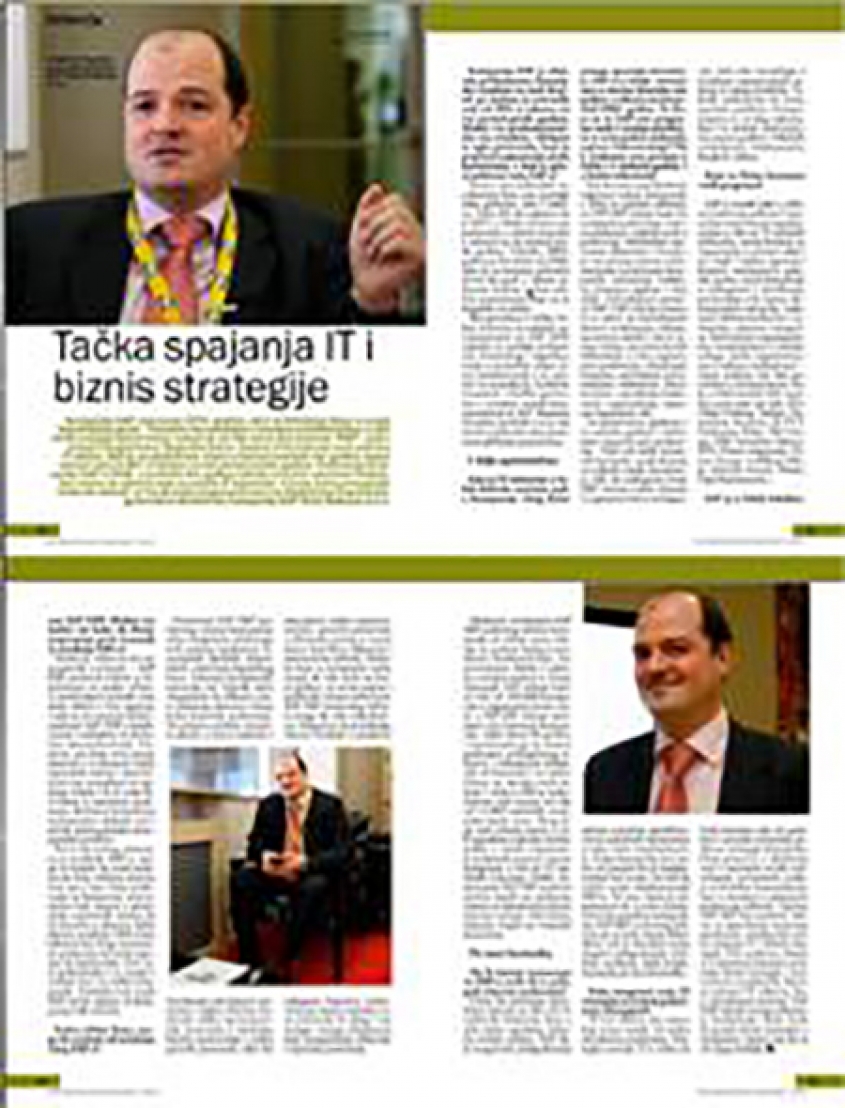 Our client in IO magazine