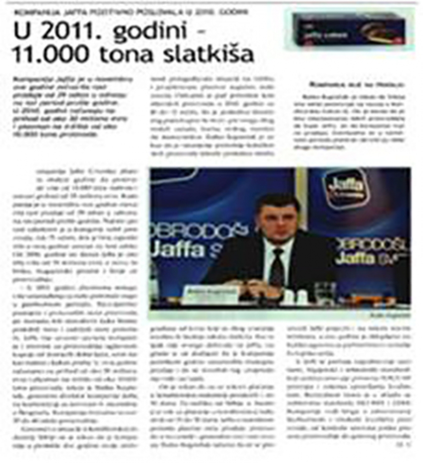 Our client in Biznis magazine