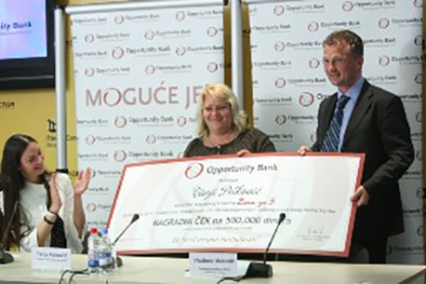 The winner of the competition “Woman for 5”