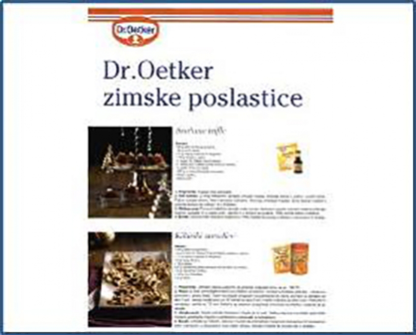 Dr.Oetker winter treats