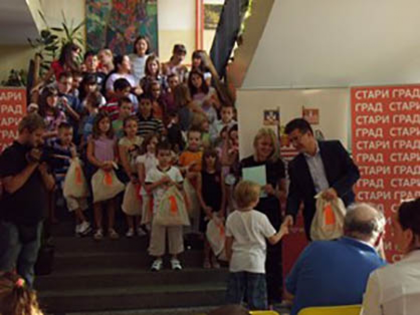 Welcome ceremony for the starters