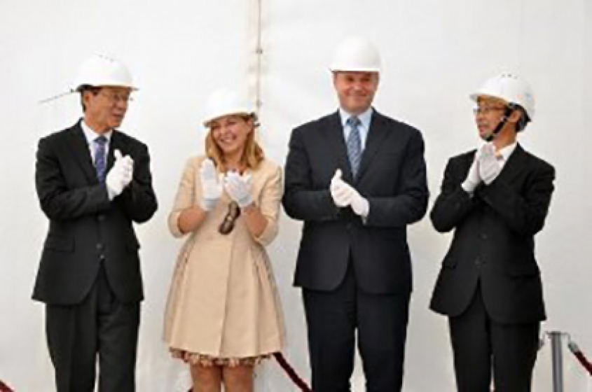 Foundation Stone Laid for the Embassy of Japan in Belgrade