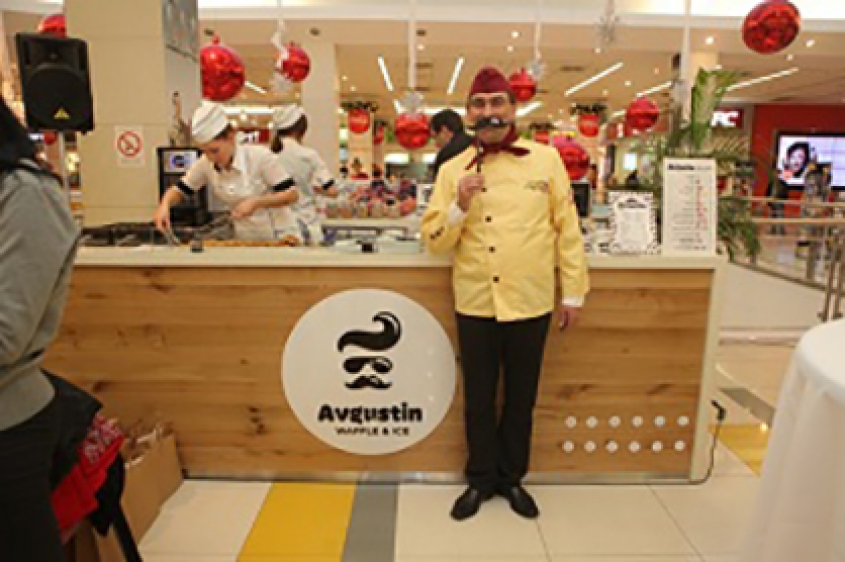 The original Belgium waffles in Belgrade