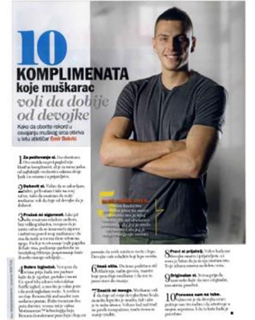 Our Client in the Cosmopolitan Magazine