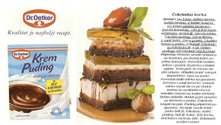 Recipes with Dr Oetker Cream Pudding