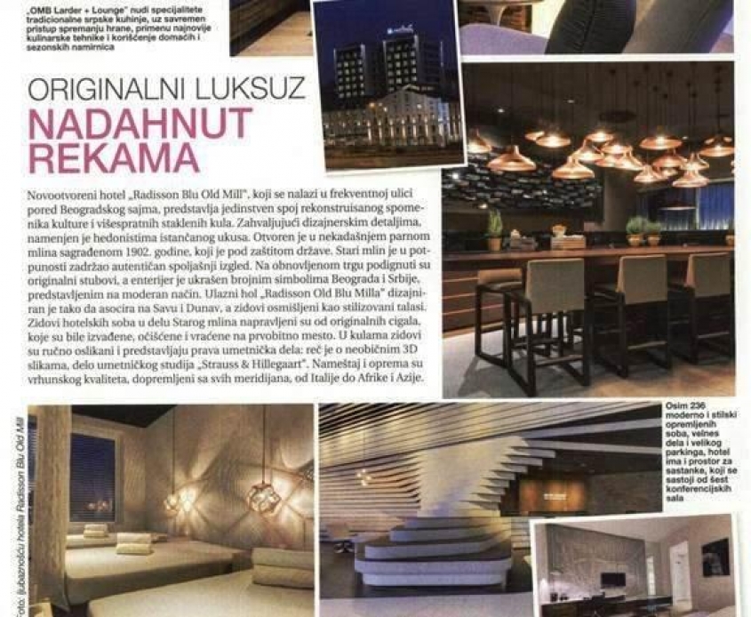 Radisson Blu presented in the Magazine My Apartment