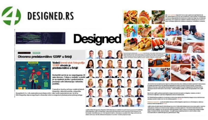 Our Client in Designed Magazine