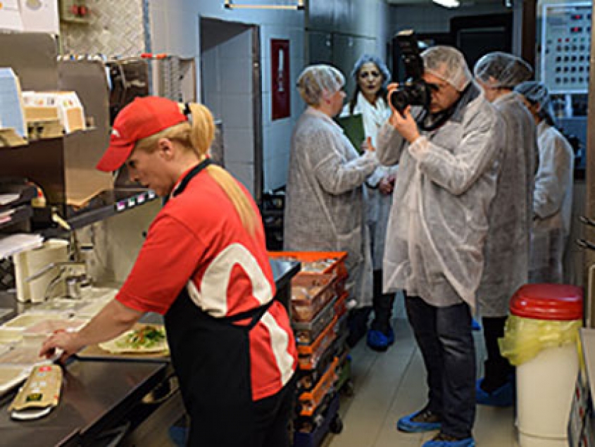 Open Door Day in McDonald's Bezistan Restaurant
