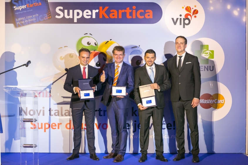 Presented new partners Super Card