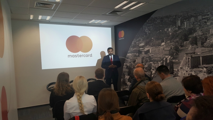 Mastercard opened a representative office in Bosnia and Herzogovina
