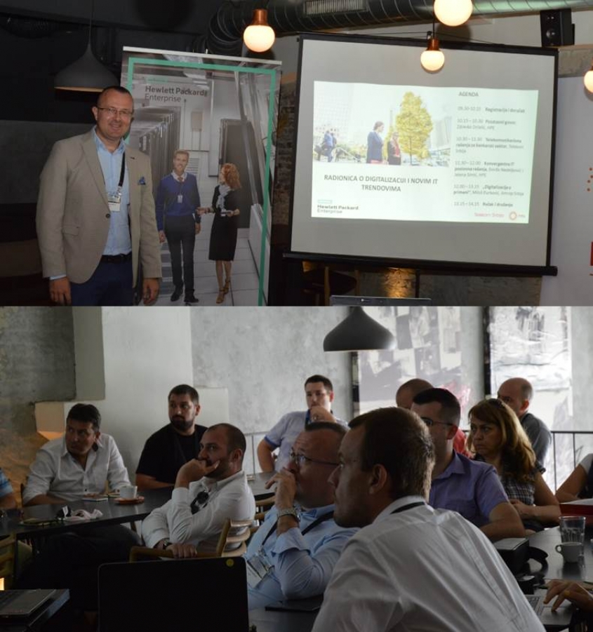 HPE workshop for the banking sector