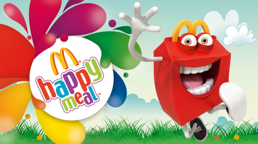 With happy meal offer you can choose toy or book