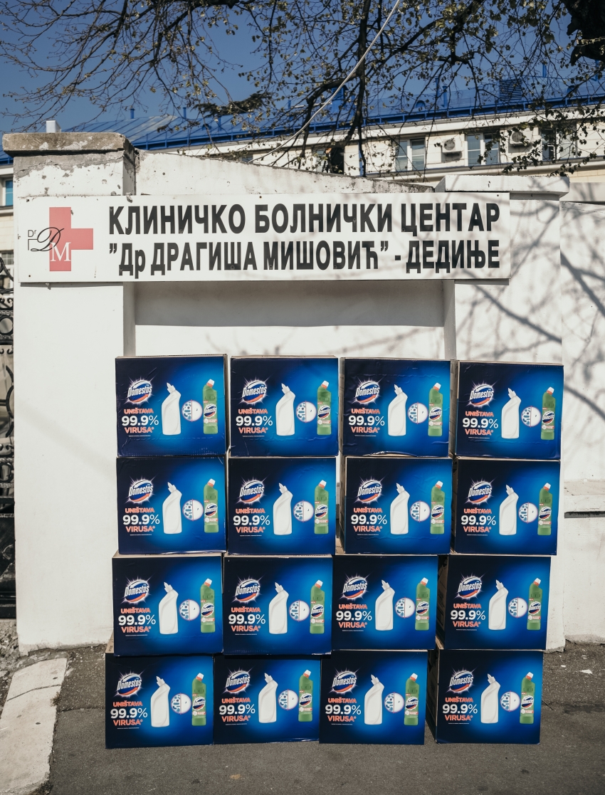 Kompanija Unilever donirala proizvode u vrednosti od pet miliona dinara 