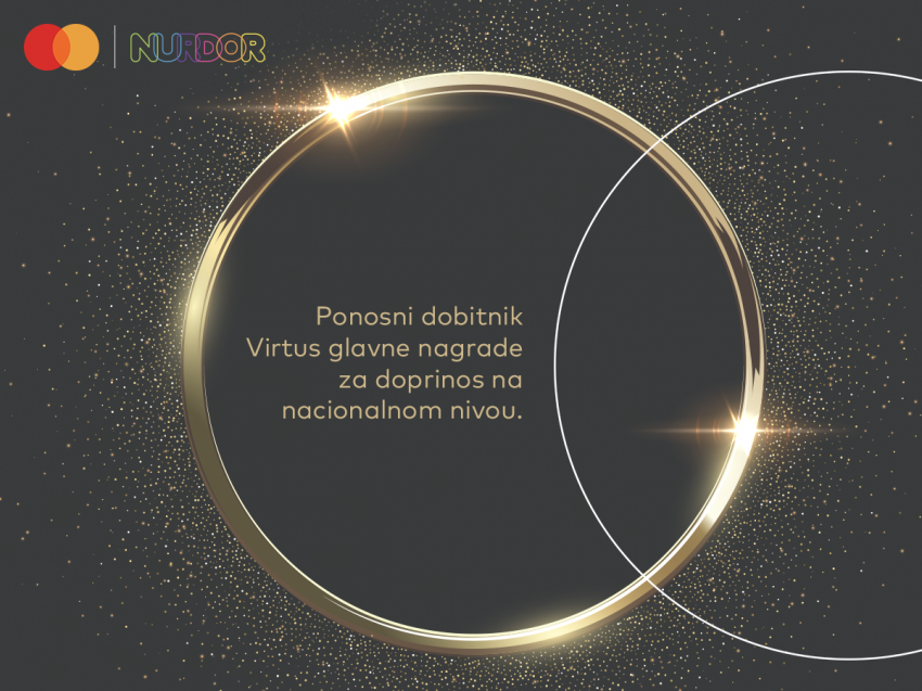 Kompaniji Mastercard dodeljena Virtus glavna nagrada za doprinos na nacionalnom nivou 