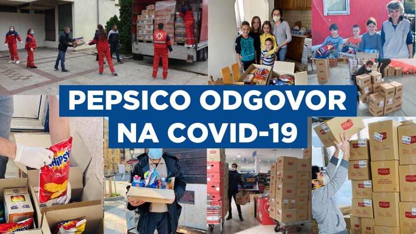 PepsiCo Zapadni Balkan donirao više od 200 000 dolara  za neophodnu zdravstvenu opremu i životne namirnice 