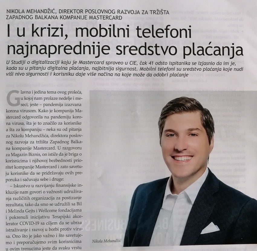 I u krizi, mobilni telefoni najnaprednije sredstvo plaćanja