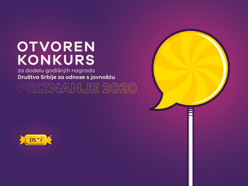 Otvoren konkurs za dodelu PRIZNANJA 2020