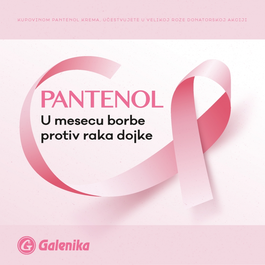 Galenika - Humanitarian pink action in the breast cancer awareness month
