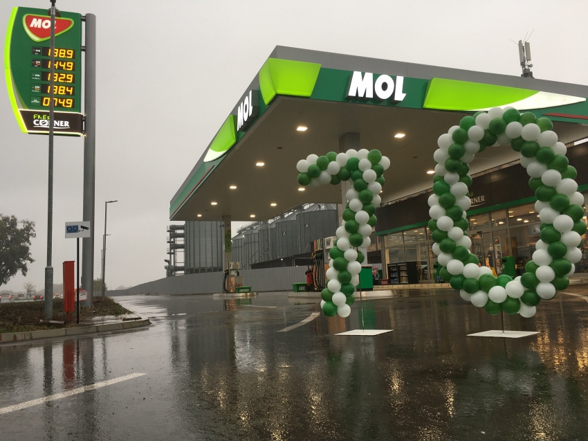 MOL Serbia opened the jubilee seventieth service station