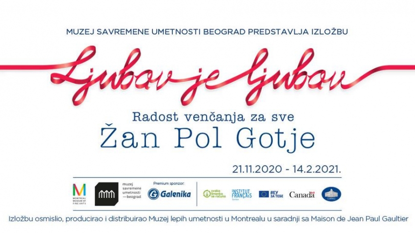Izložba Žan Pol Gotjea 21. novembra u Muzeju savremene umetnosti