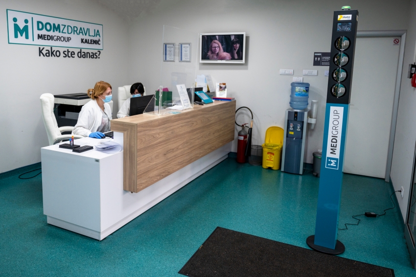 Alumil Smart gate solution to prevent the spread of coronavirus