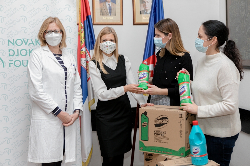 Another donation from Unilever and Mercata VT to hospitals in Serbia