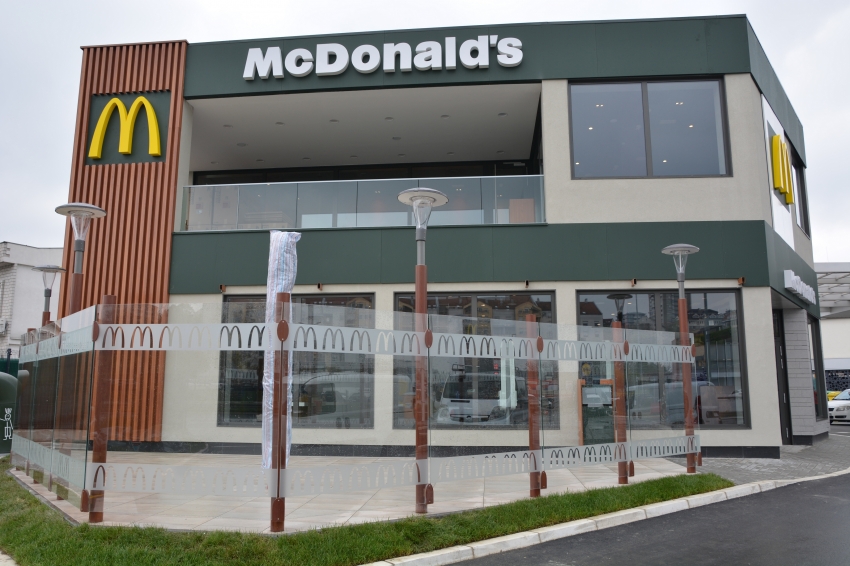 McDonald’s opened a new restaurant in Belgrade