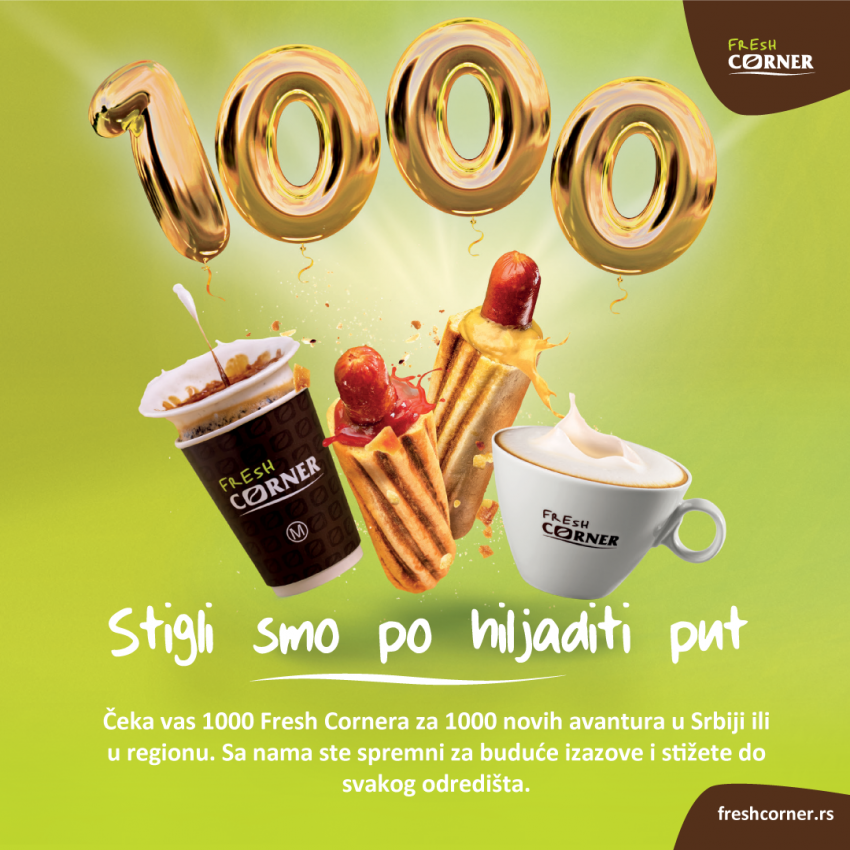MOL otvorio svoj 1.000. Fresh Corner
