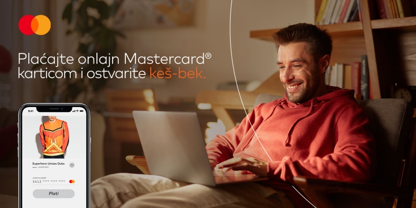 Nova Mastercard kampanja nagrađuje plaćanja na internetu povratom sredstava