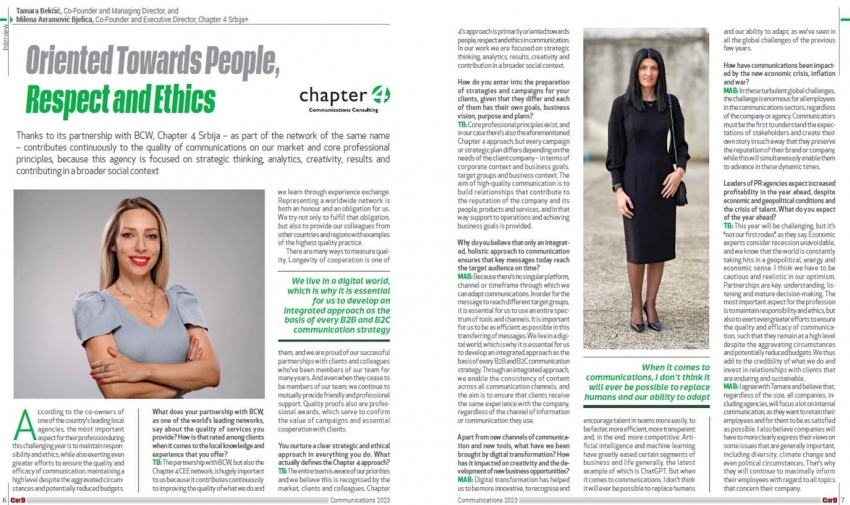 Chapter 4 interview in the CorD magazine