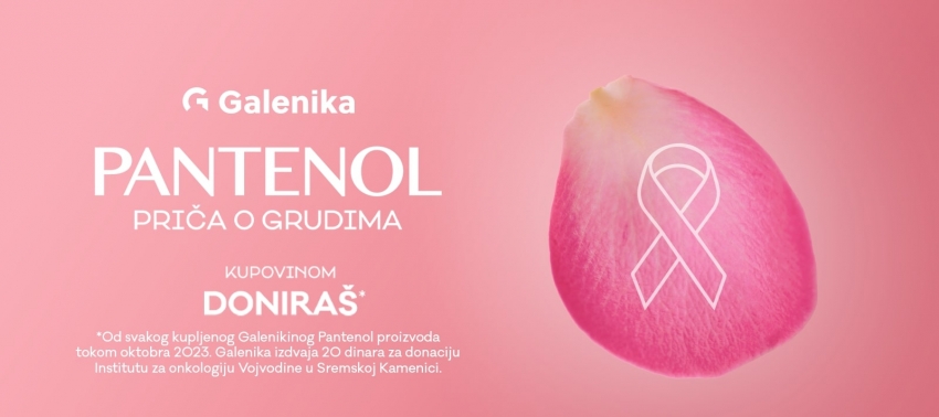 Galenika - donation campaign for the fight against breast cancer