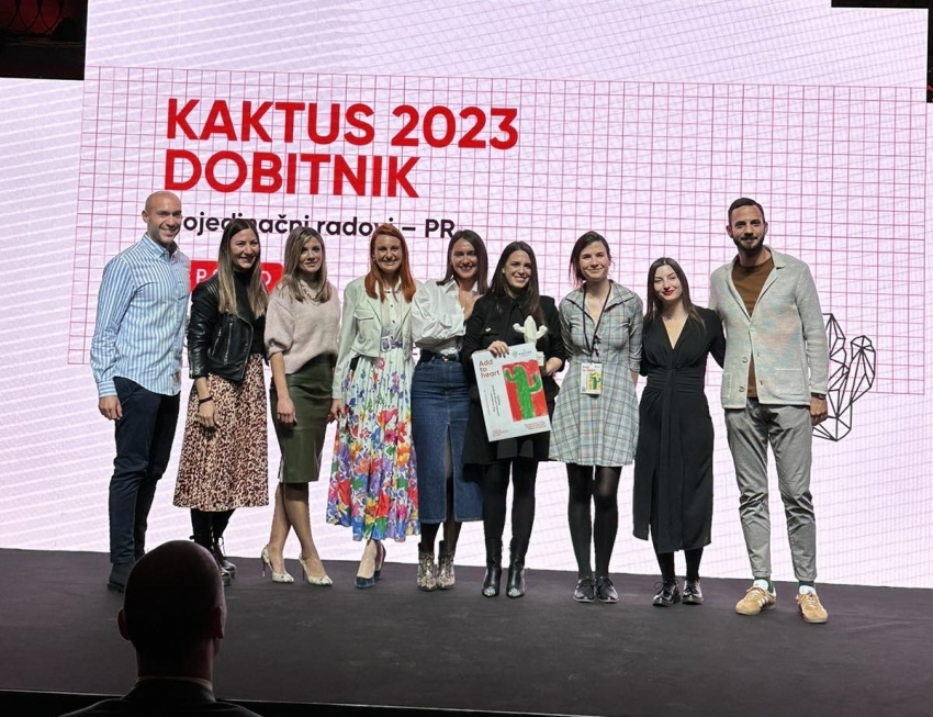 PepsiCo winner of the Kaktus award in the category of public relations