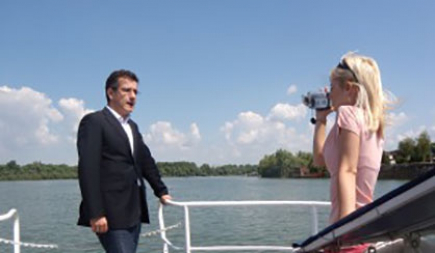 Druženje sa novinarima na brodu Beograd 25