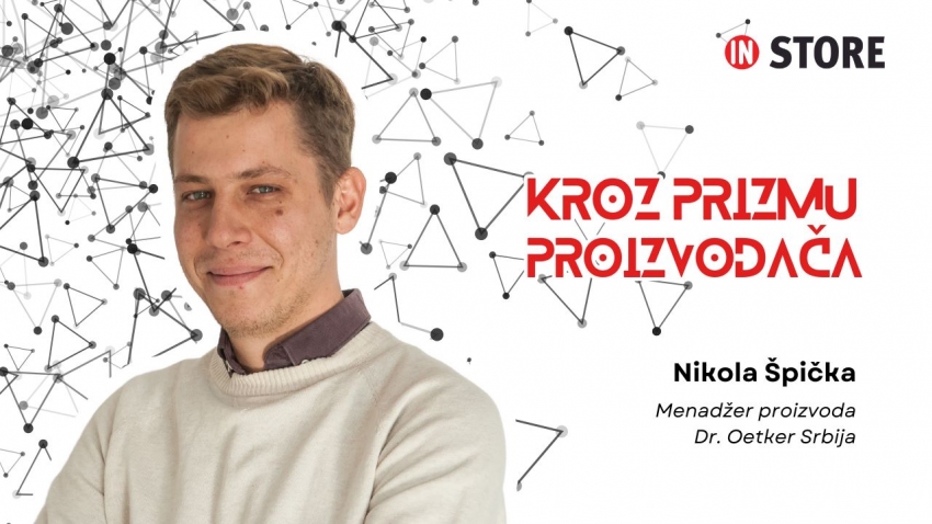Nikola Špička, Dr. Oetker Serbia: Be brave and experiment with new ideas