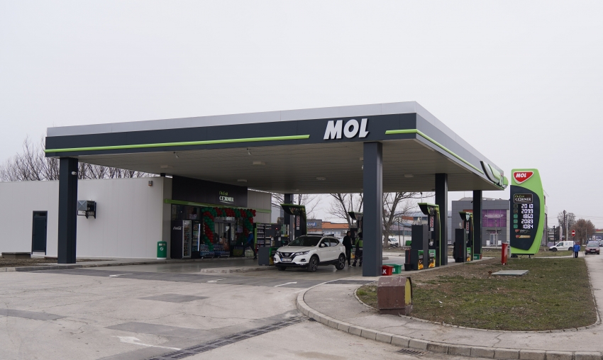 A new MOL service station opens in Čačak