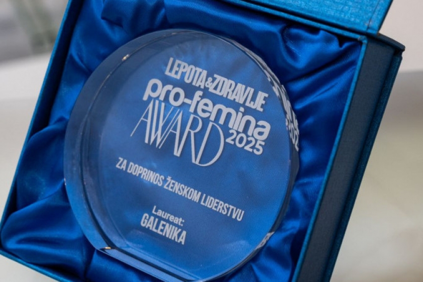 Galenika wins the award for the Contribution to Women's Leadership