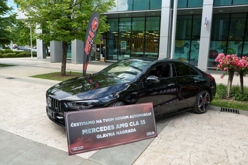 Mercedes AMG A35 found its owner - the winner of the main prize of the HELL prize game comes from Subotica