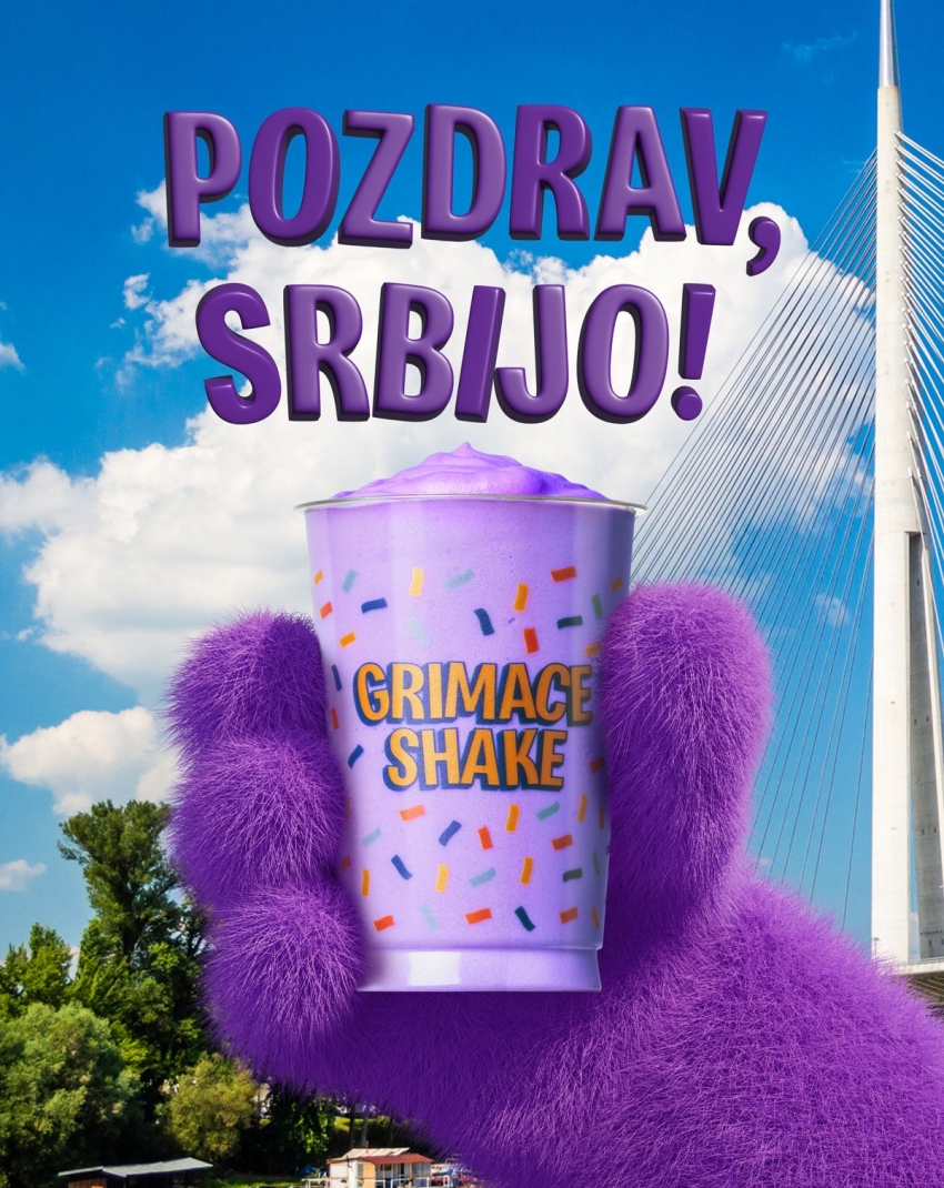 Grimace Shake Arrives in Serbia – The Beloved Purple Drink Finally Hits Our Market!