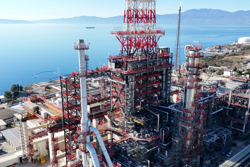 INA begins a key testing phase of the new facility at the Rijeka Oil Refinery