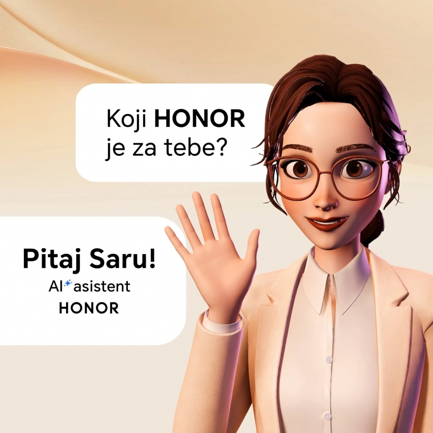 Meet “Sara” – HONOR AI Assistant in Gigatron stores: A new shopping experience powered by artificial intelligence